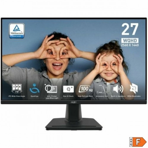 Spēļu Monitors MSI PRO MP275Q 27" 100 Hz Wide Quad HD image 2