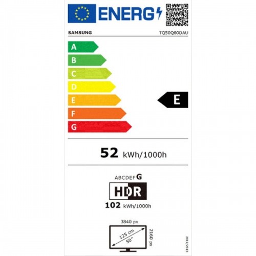 Смарт-ТВ Samsung TQ50Q60D 4K Ultra HD 50" QLED image 2