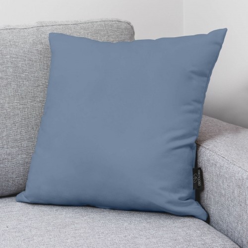 Cushion cover Decolores Ice Blue Blue Multicolour 50 x 50 cm Cotton image 2