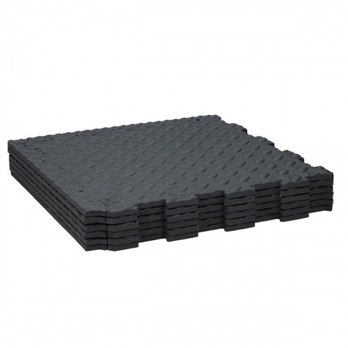 EVA foam tiles Black & Decker Black Eva Rubber 40 x 40 cm (6 Pieces) image 2