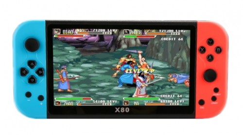 RoGer X80 HD 7" retro rokas spēļu konsole 2GB/16GB/ARM image 2
