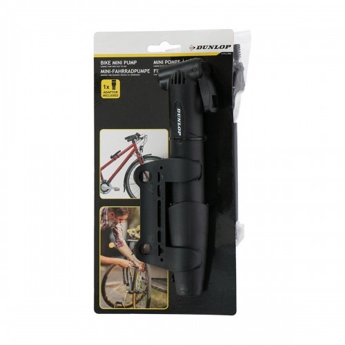 Air Pump Dunlop Black Bicycle image 2