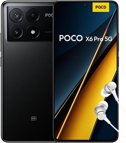 Xiaomi Poco X6 Pro 5G 8GB RAM 256GB Black EU image 1