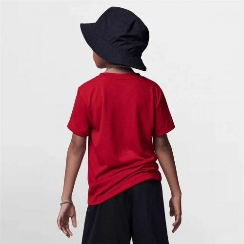 Child's Short Sleeve T-Shirt Jordan Jumpman Graphic Red image 2