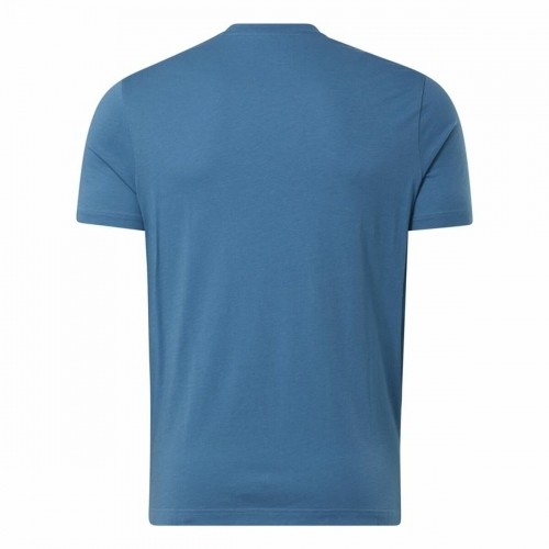 Vīriešu Krekls ar Īsām Piedurknēm Reebok GS Rec Center Zils image 2