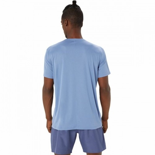 Vīriešu Krekls ar Īsām Piedurknēm Asics Core Zils image 2