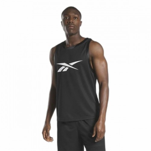 Basketball shirt Reebok Black image 2