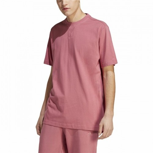 Vīriešu Krekls ar Īsām Piedurknēm Adidas All Szn Rozā image 2