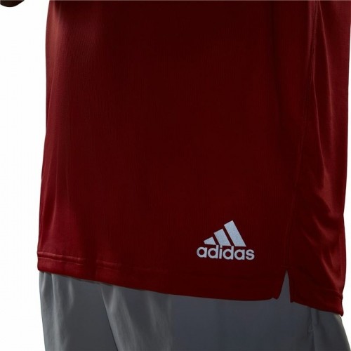Vīriešu Krekls ar Īsām Piedurknēm Adidas Run It Oranžs image 2