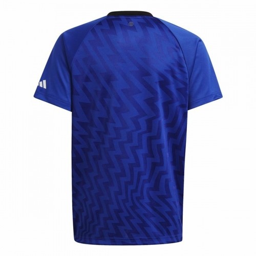 Спортивная футболка с коротким рукавом, детская Adidas Predator Синий image 2