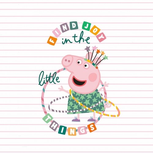 Gultas pārklājs (sega) Peppa Pig Find Joy Daudzkrāsains 190 x 270 cm image 2