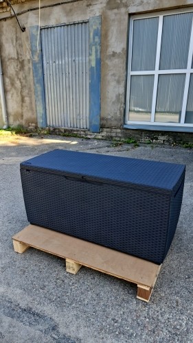 Keter ( DEFEKTS ) Uzglabāšanas kaste Capri Storage Box 305L pelēka image 2