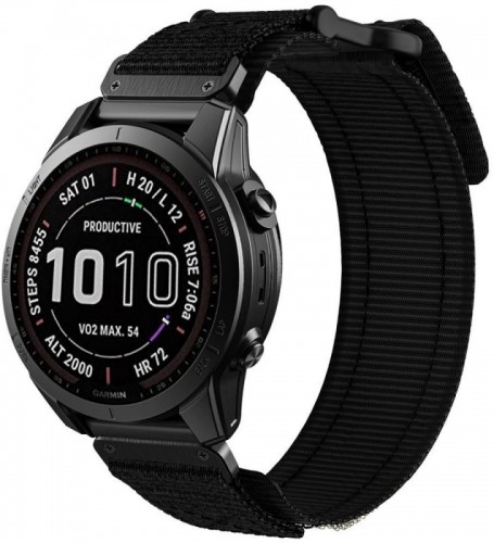 Tech-Protect watch strap Scout Pro Garmin fenix 5X/5X Plus/6X/6X Pro/7X, black image 2