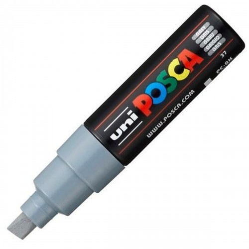 Marker POSCA PC-8K Grey (6 Units) image 2