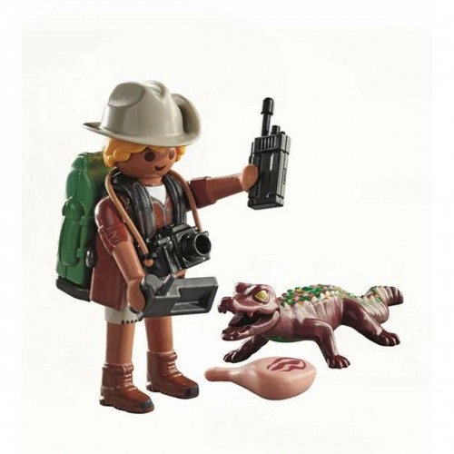 Playset Playmobil Special Plus: Researcher with Alligator 71168 9 Daudzums image 2