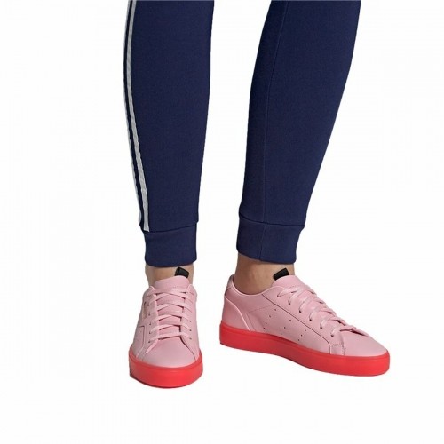 Women's casual trainers Adidas Originals Sleek Light Pink image 2