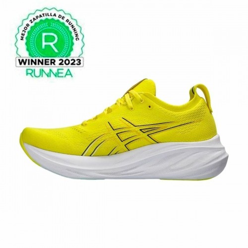 Skriešanas Apavi Pieaugušajiem Asics Gel-Nimbus 26 Dzeltens image 2