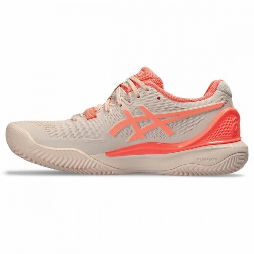 Women's Tennis Shoes Asics Gel-Resolution 9 Clay Salmon image 2