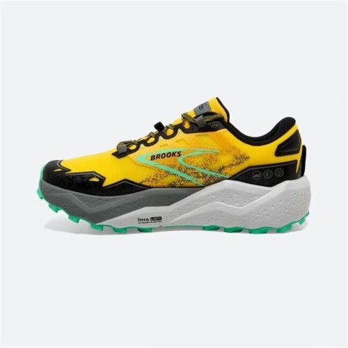 Running Shoes for Adults Brooks Caldera 7 Yellow Black image 2