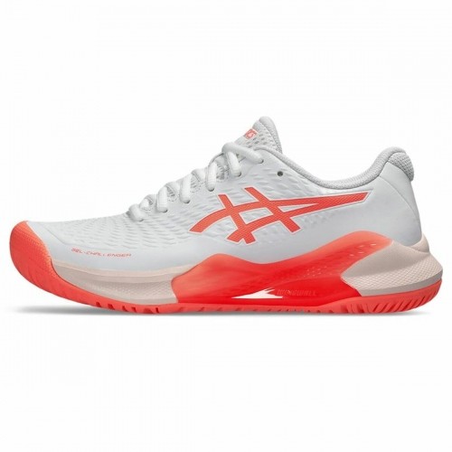 Женские теннисные туфли Asics Gel-Challenger 14 Белый Оранжевый image 2