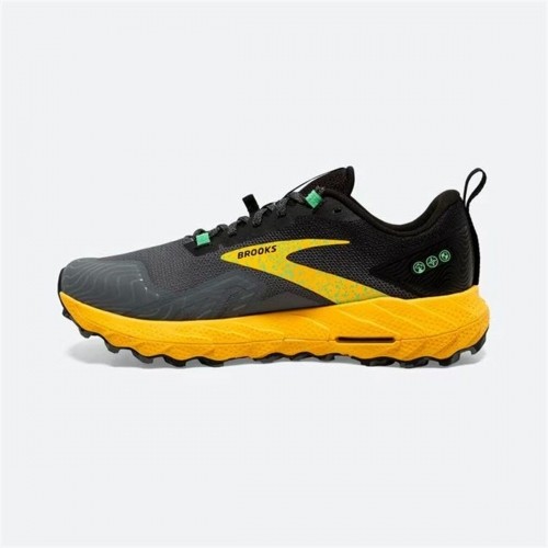 Running Shoes for Adults Brooks Cascadia 17 Yellow Black image 2
