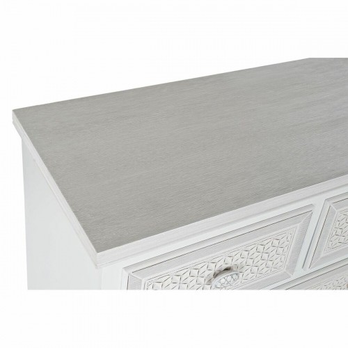 Kumode DKD Home Decor Bēšs Koks Balts Koks MDF (80 x 40 x 105 cm) image 2