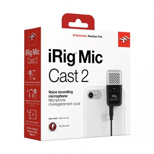 Ik Multimedia IK iRig Mic Cast 2 - Mikrofon pojemnościowy image 2