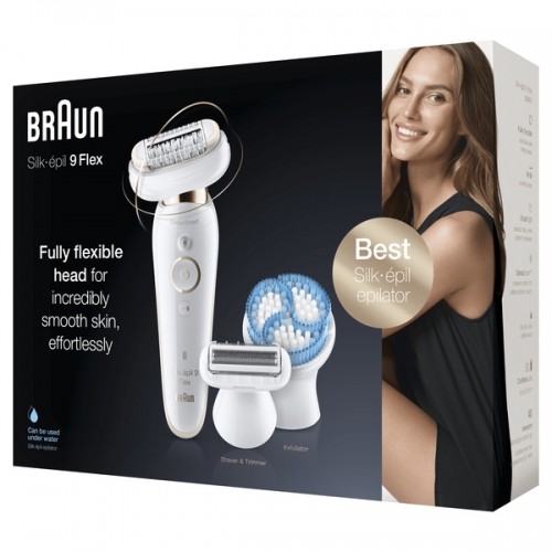 Braun Epilierer Silk-epil Silkepil 9 Flex 9010 SES 3D white gold (234784) image 2