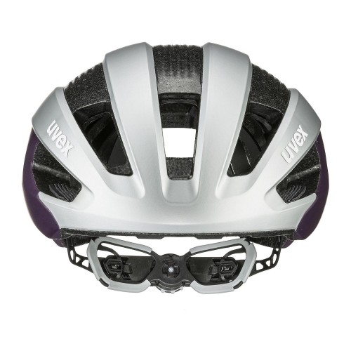 Velo ķivere Uvex Rise cc silver-plum WE-52-56CM image 2