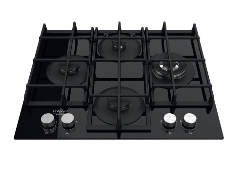 Hotpoint HAGS 62F/BK Black Built-in 59 cm Gas 4 zone(s) image 2