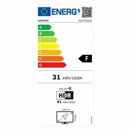 Viedais TV Samsung UE32T4305AE HD 32" LED image 2