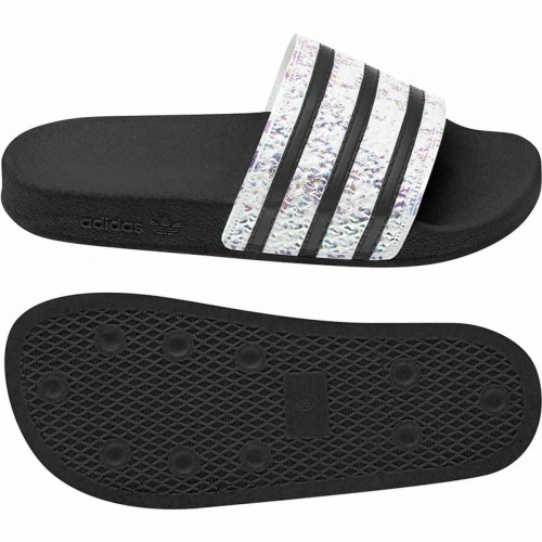 Women's Flip Flops Adidas Originals Adilette Black image 2