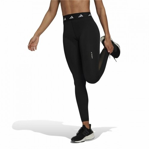 Длинные спортивные штаны Adidas Tf Long T Чёрный Женщина image 2