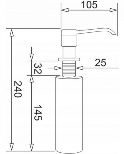 PYRAMIS DISPENSER DP-01 VOLCANO image 2