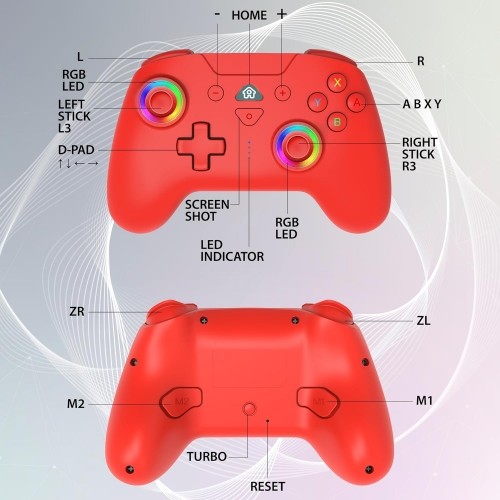 Subsonic Wireless Led Controller Red for Switch image 2