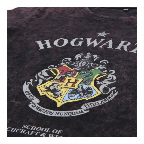 Bērnu Krekls ar Garām Piedurknēm Harry Potter Pelēks Tumši pelēks image 2