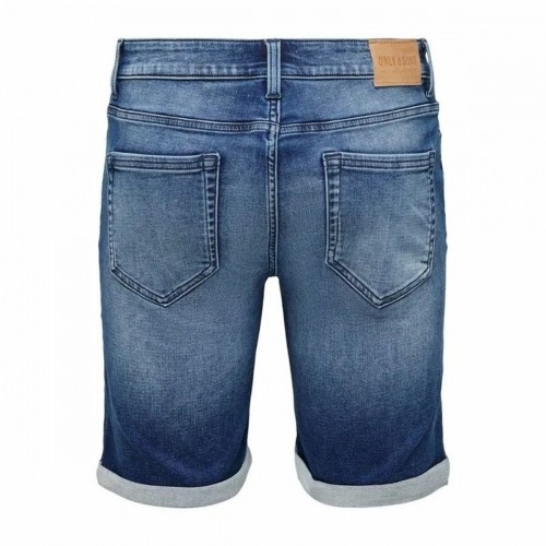 Men's Denim Shorts Only & Sons Onsply Dark Mid Blue Blue image 2
