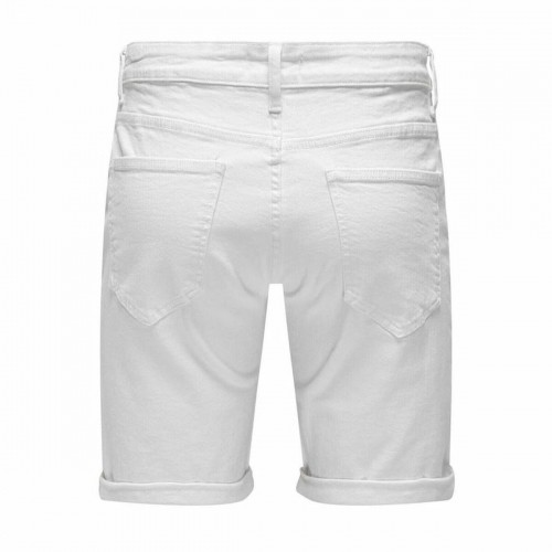 Мужские Шорты Only & Sons Onsply 9297 White Белый image 2