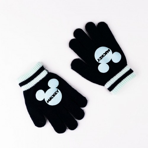 Шапка с перчатками Mickey Mouse 2 Предметы Темно-синий image 2