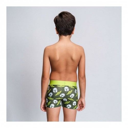 Boys Swim Shorts The Mandalorian Green image 2