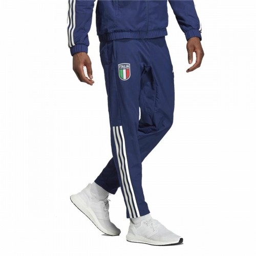 Football Training Trousers for Adults Adidas Italia Blue Men image 2