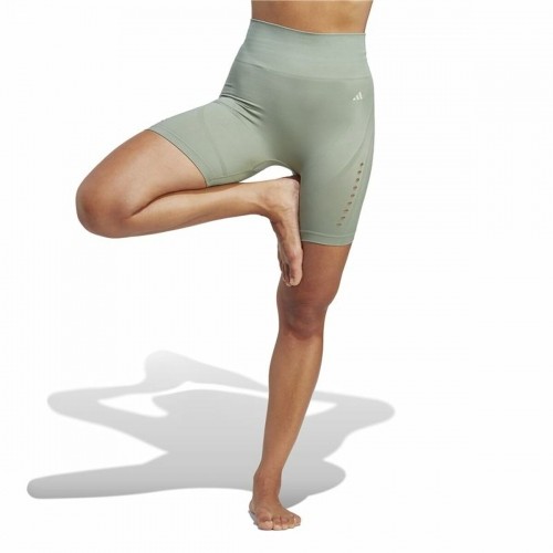 Sport leggings for Women Adidas Aeroknit 2.0 Light Green image 2