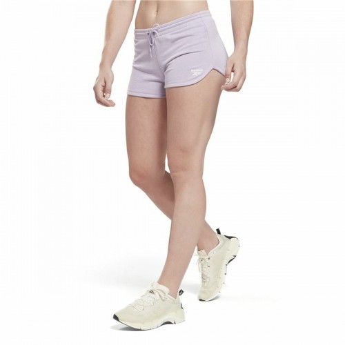 Long Sports Trousers Reebok RI French Terry Violet Lady image 2