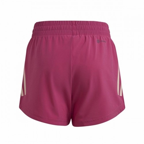 Спортивные шорты для мальчиков Adidas 3 Stripes Темно-розовый image 2