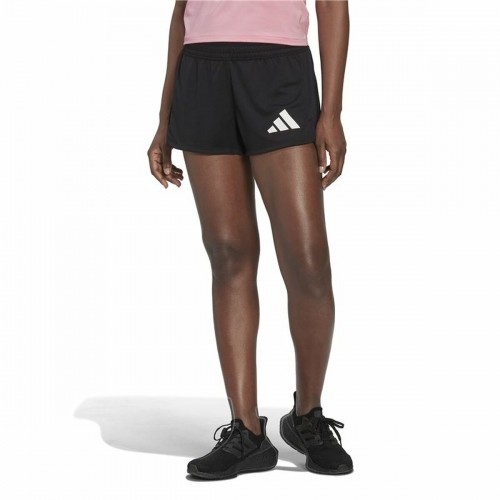 Sporta Šorti Sievietēm Adidas Pacer 3 Stripes Knit Melns image 2