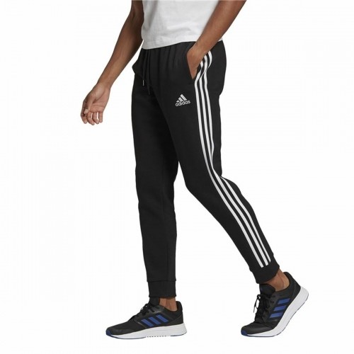 Pieaugušo bikses Adidas 3 Stripes Fl Tc Pt Melns Vīriešu image 2
