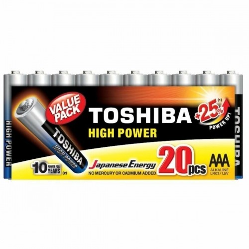 Батарейки Toshiba R03ATPACK20 image 2
