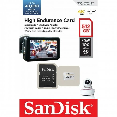 Карта памяти микро SD SanDisk SDSQQNR-512G-GN6IA 512 GB image 2