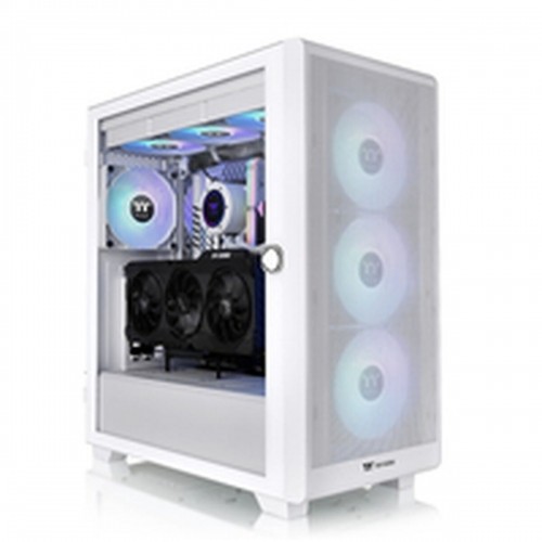 Блок полубашня ATX Galileo THERMALTAKE S250 TG ATX Белый Чёрный image 2