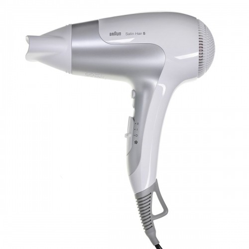 Hairdryer Braun HD580 White Silver Monochrome 2500 W 1 Piece (1 Unit) image 2